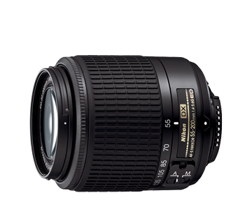 AF-S DX Zoom-Nikkor 55-200mm f/4-5.6G ED